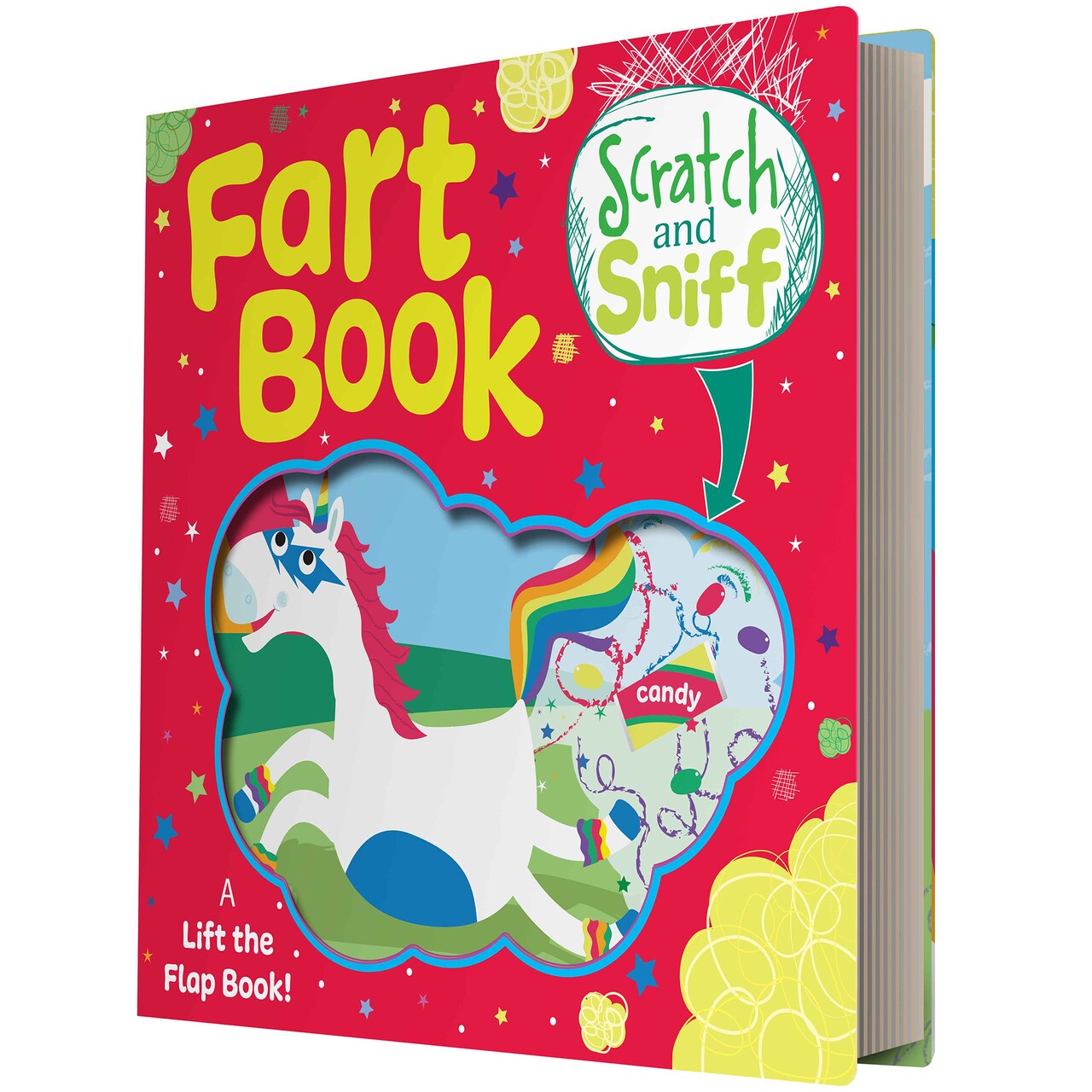 Buddy & Barney: Scratch & Sniff Book: Fart Book - Rhyming Board Book, Lift The Flap, 6 Real Smells, Funny Family Reading, Toddlers & Kids Ages 2+